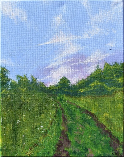 Trail to Hidden Beach - Paper Art Print